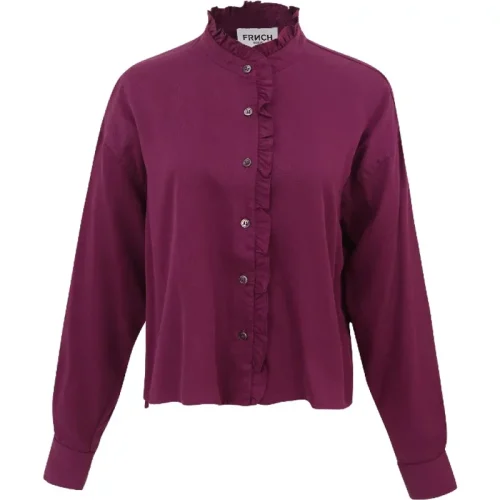 FRNCH Blouse met ruches cabanac