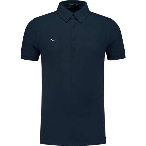 Morse code Polo met korte mouwen