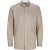 Jack & Jones jprblaparker detail l/s shirt noos 12260641 greige