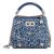 Valentino Garavani Satchels – Casual Style Denim Studded Bag in blauw