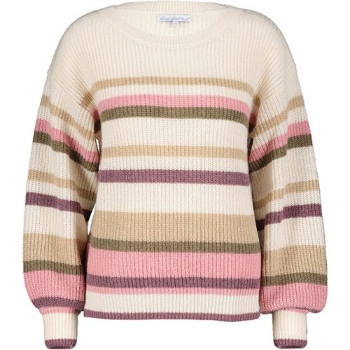 Red Button Sweater srb4320 sammy stripe olive