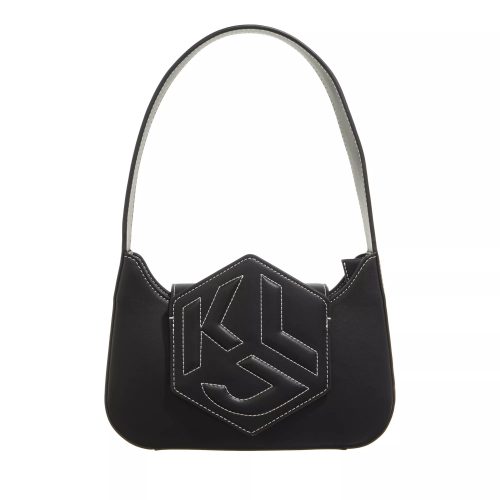 Karl Lagerfeld Jeans Pochettes – Hexagon Shoulder Bag in zwart