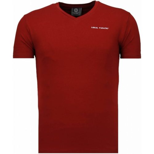 Local Fanatic Basic v neck t-shirt