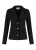 Helena Hart Female Jassen 7553 Blazer Kort Pinstripe