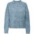 Only Onlcirola ls o-neck knt celestial blue/melan