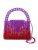 Germanier Shoppers – Ss23bg01 Hobo Bag – Purple/Red – Pearl in paars