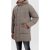 Purple Brand Padded puffer coat grey