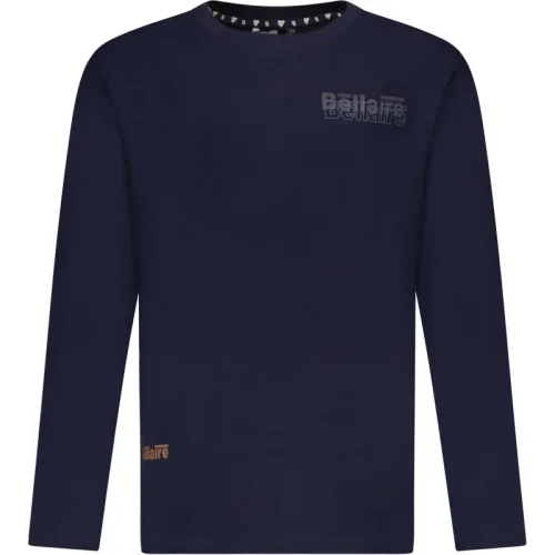 Bellaire  Jongens shirt met klein logo blazer