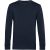 B and C Unisex organic inspire crew neck sweatshirt voor volwassenen