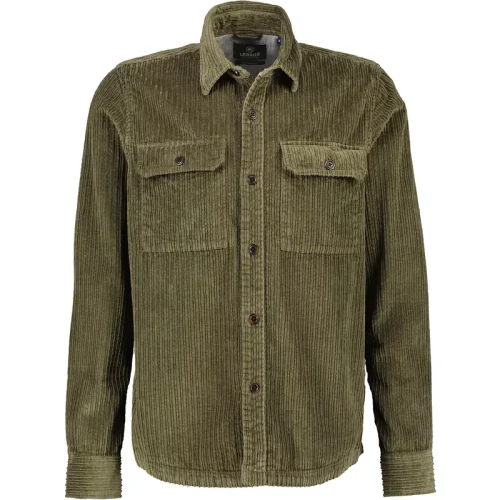 Lerros Heren overshirt 2291226 649 gentle olive