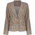 Geisha 45523-10 720 blazer check sand/black/brown