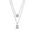 Michael Kors Kettingen – Michael Kors Premium 925 Sterling Silver Necklace in silver