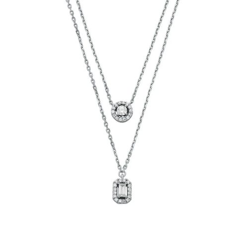 Michael Kors Kettingen – Michael Kors Premium 925 Sterling Silver Necklace in silver