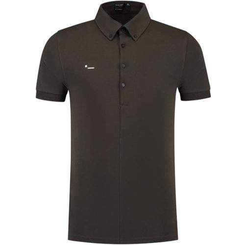 Morse code Polo met korte mouwen