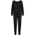 Urban Classics Dames badstof jumpsuit met lange mouwen