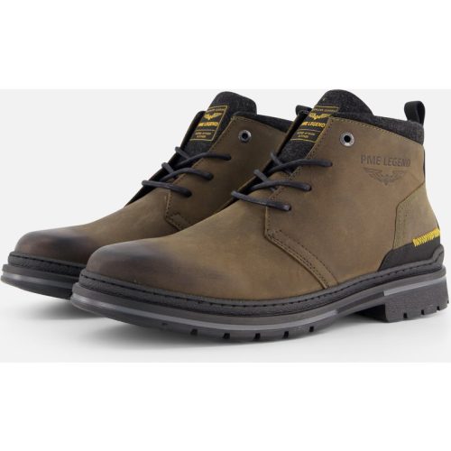 PME Legend PME Legend Fleetman Veterschoenen groen Leer