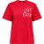 Only Onlleona s/s text emb. top box jrs true red/kind