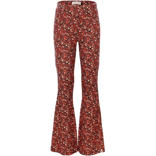 Looxs Revolution Meisjes flair broek crinkel mini wild bloemen