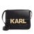 Karl Lagerfeld Crossbody bags – K/Letters Flap Crossbody in zwart