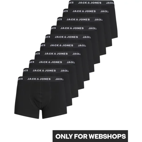 Jack & Jones Effen boxershorts heren multipack jacsolid 10-pack