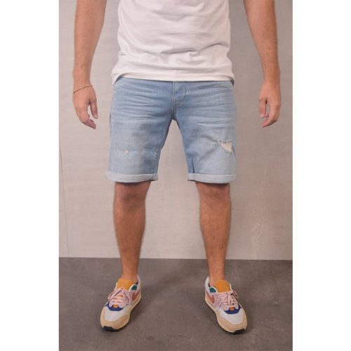 Purewhite Regular fit denim short the miles