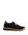 Thom Browne Low-Top Sneakers – Alumni Trainer In Tech Nylon in zwart