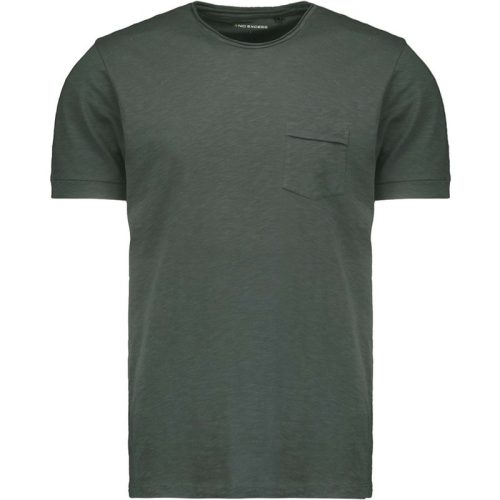 No Excess T-shirt korte mouw ronde hals dark steel