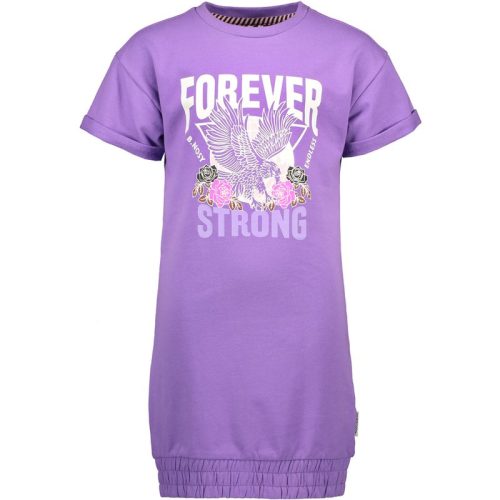 B.Nosy Meisjes korte mouwen jurk forever strong lilac