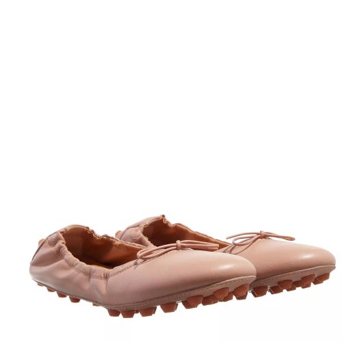 Tod’s Loafers – Ballerinas Bubble In Leather in poeder roze