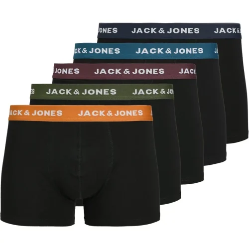 Jack & Jones Heren boxershorts trunks jacoliver 5-pack