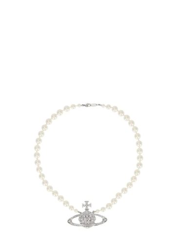 Vivienne Westwood Kettingen – Man Bas Relief Pearl Necklace in multi