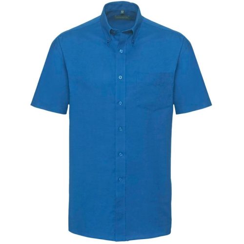 Russell Athletic Collectie heren korte mouw easy care oxford shirt