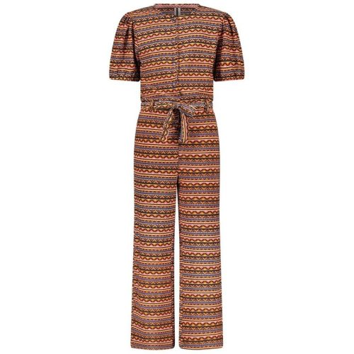 B.Nosy Meisjes jumpsuit babette blush aztec aop