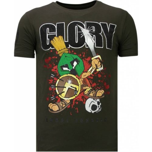 Local Fanatic Glory martial rhinestone t-shirt