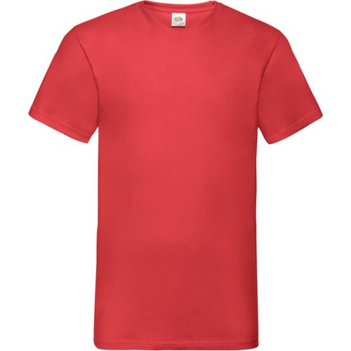 Fruit of the Loom Heren valueweight v neck t-shirt