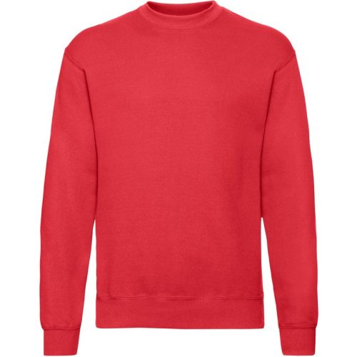 Fruit of the Loom Heren klassiek ingelegd sweatshirt