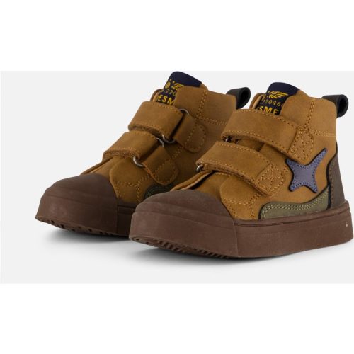 Shoesme Shoesme Velcro Sneakers cognac Leer