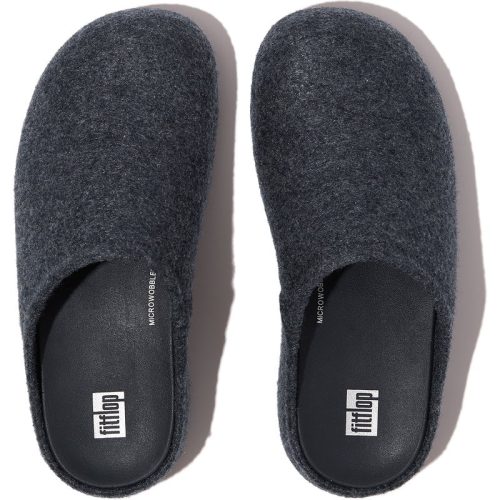 FitFlop Shuv cushy felt clog slippers