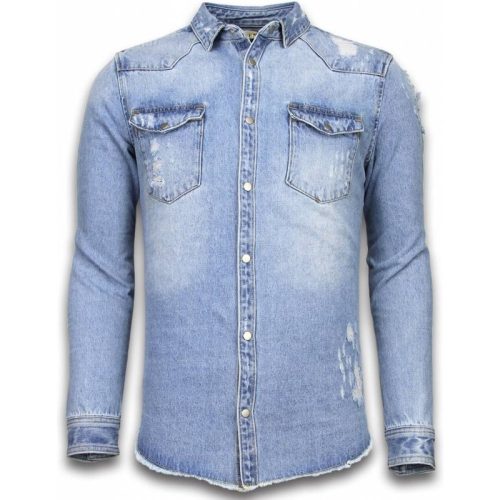 Enos Spijkerjasje denim shirt