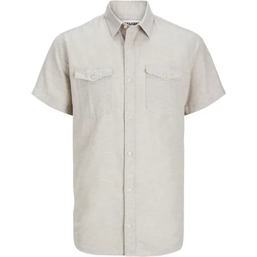 Jack & Jones Jcosheridan linen blend shirt ss