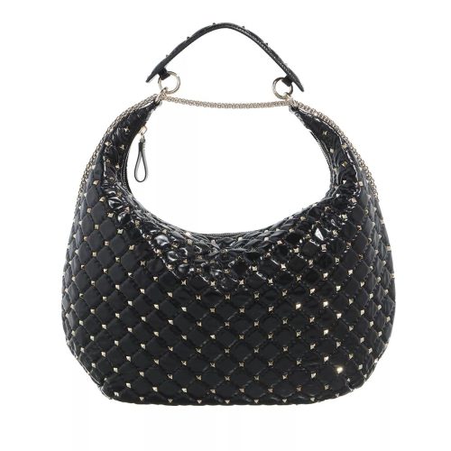 Valentino Garavani Hobo bags – Rockstud Spike Hobo Bag in zwart