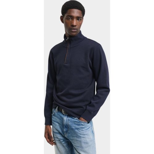 Gant Half Zip Blauw SACKER RIB HALF ZIP 2068028/433