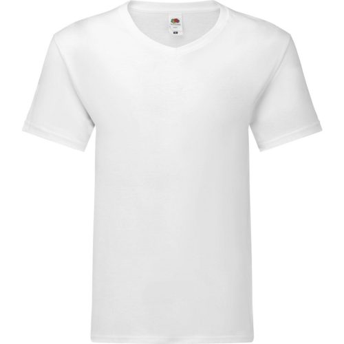 Fruit of the Loom Heren iconic 140 v neck t-shirt