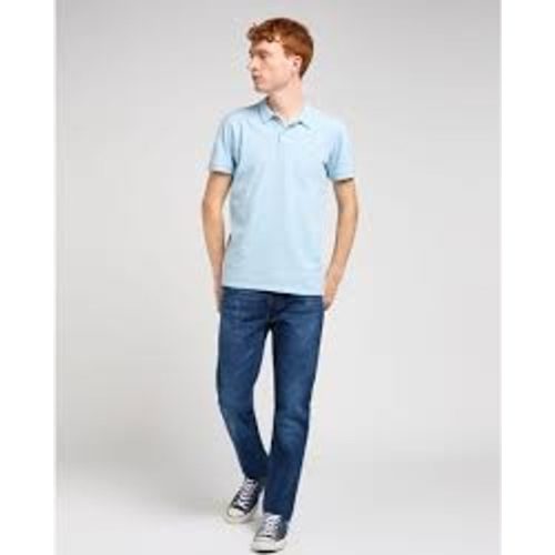 Lee Pique polo heather sky