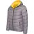 Cappuccino Italia Hooded winter jacket antraciet