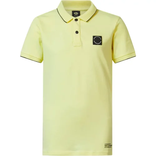 Petrol Industries Heren polo m-1040-pol922 1103 lemon yellow