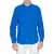 Blauer Shirt heren