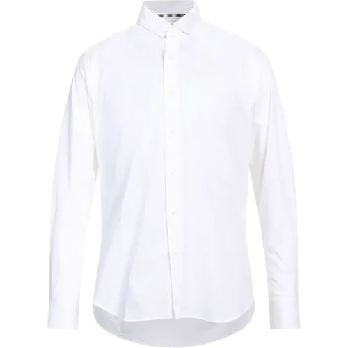 Aquascutum Elegante te katoenmix overhemd