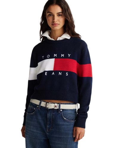 Tommy Jeans Center Flag Sweater