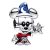 Pandora Charms – Disney Mickey Mouse sterling silver charm withcubi in multi